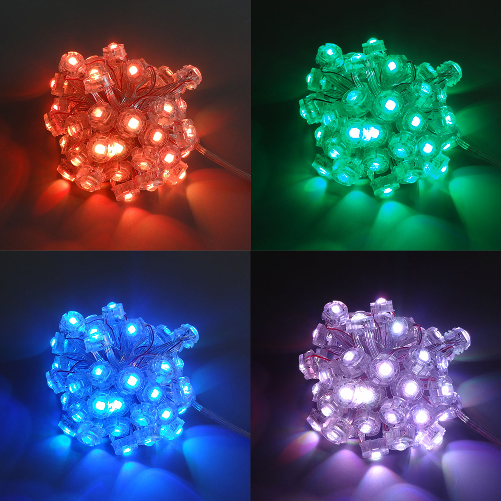 DC5V Diameter 2cm 5050SMD UCS1903/DMX512 Pixel Module Full-color Outside-control Running Horse Lamp Water Gradient Chase Door Head Outdoor Waterproof IP67 Programmable Digital LED Point Light Pixel Light DC5V Diameter 2cm 5050SMD UCS1903/DMX512 Pixel Module Full-color Outside-control Running Horse Lamp Water Gradient Chase Door Head Outdoor Waterproof IP67 Programmable Digital LED Point Light Pixel Light